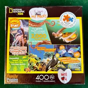 National Geographic Kids Weird But True Ocean Puzzle * 400 Pieces * BuffaloGames